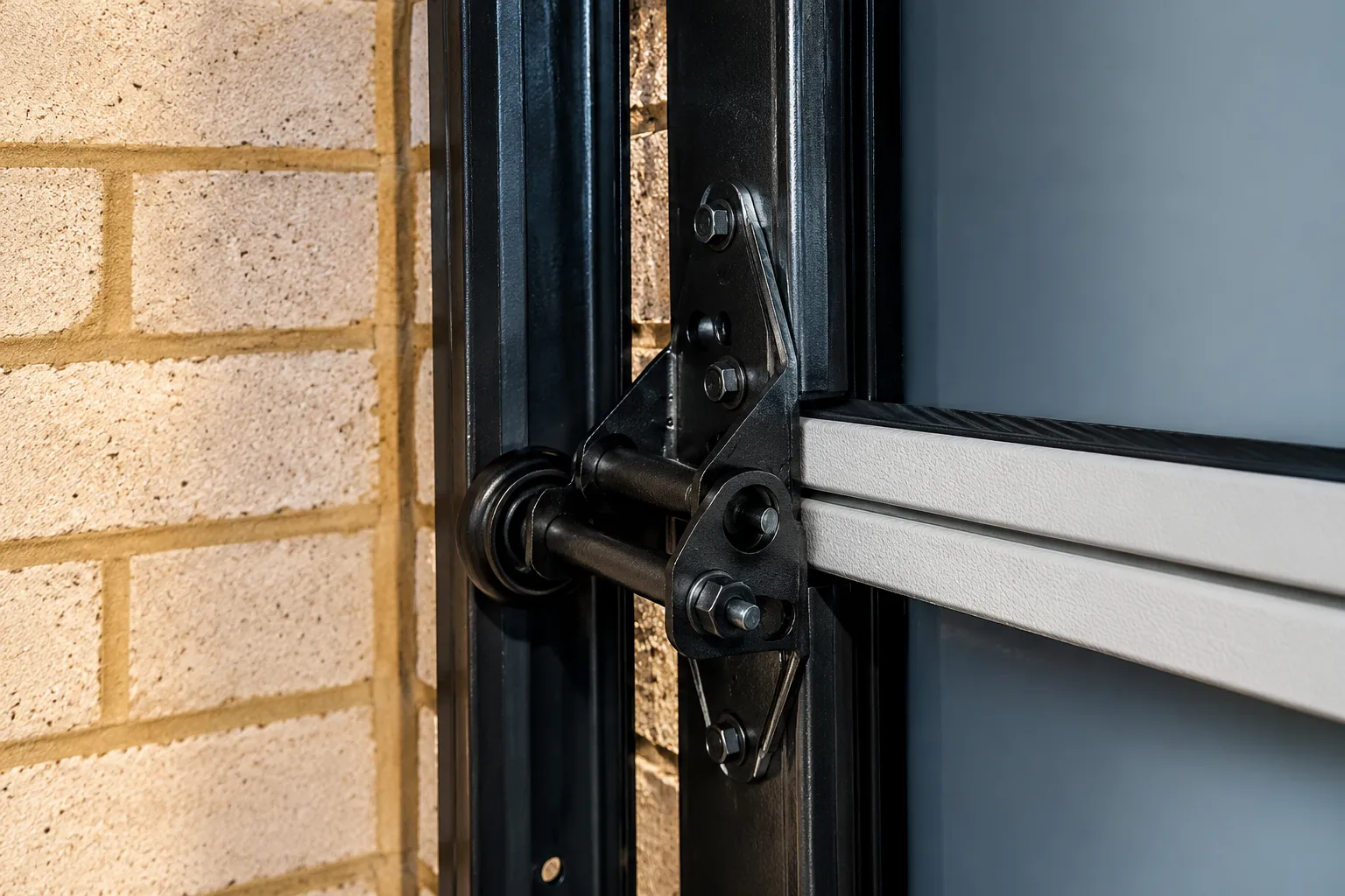 Mandurah Garage Door Repairs damaged sectional garage door requiring urgent repair or replacement